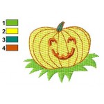 Free Pumpkin 09 Embroidery Design